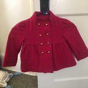 Toddler pea coat